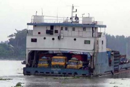 কাওড়াকান্দি-শিমুলিয়ায় নৌ চলাচল বন্ধ