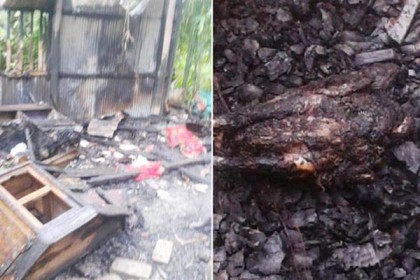 চৌদ্দগ্রামে আগুনে বসতঘর পুড়ে ছাই