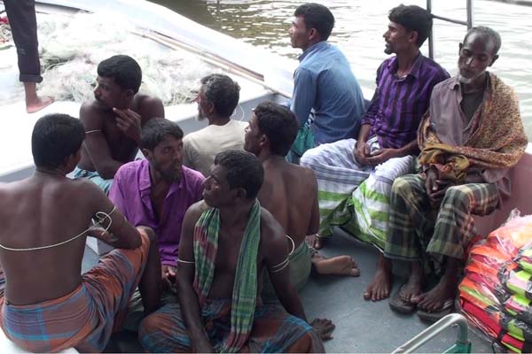 মৎস্যজীবী সমিতির নেতাসহ ১০ জেলের কারাদণ্ড
