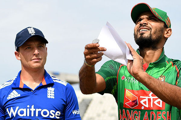 টস হেরে ব্যাটিংয়ে বাংলাদেশ