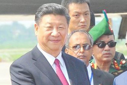 স্মৃতিসৌধে শ্রদ্ধা জানালেন শি জিনপিং