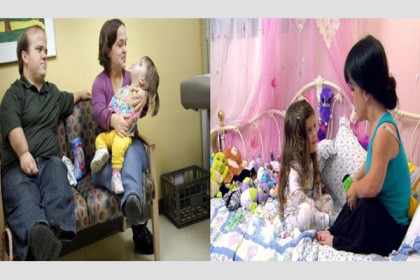 বিশ্বের ক্ষুদ্রতম মা স্টেসি হেরাল্ড