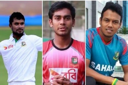 রাব্বি-মেহেদি-সাব্বিরের মাথায় টেস্ট ক্যাপ