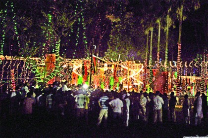 সম্মেলনের প্রস্তুতি চলে রাতভর