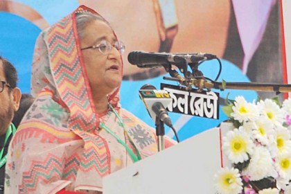 সম্মেলন স্থলে পৌঁছেছেন শেখ হাসিনা, অধিবেশন শুরু