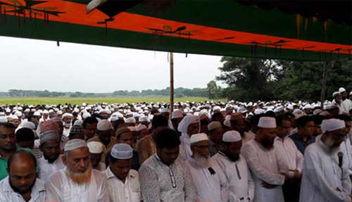 বীর বিক্রম হেমায়েত উদ্দিনের দাফন সম্পন্ন