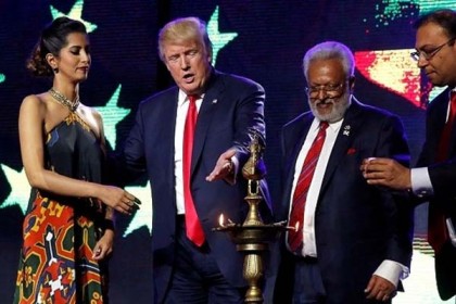 মোদির স্লোগান 'চুরি' করে মন জেতার চেষ্টা ট্রাম্পের