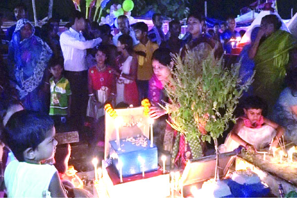 বরিশালে দীপাবলি উৎসব শুরু