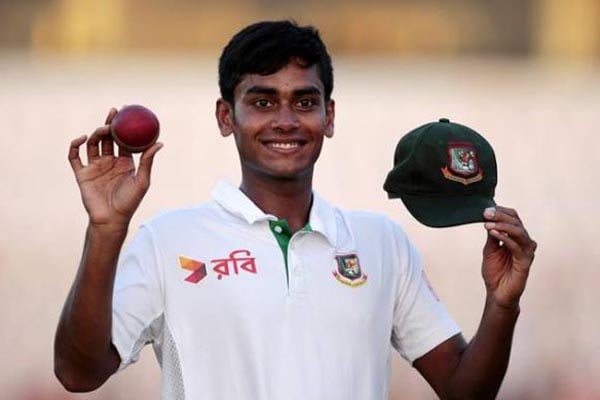 মিরাজকে আইসিসির অভিনন্দন