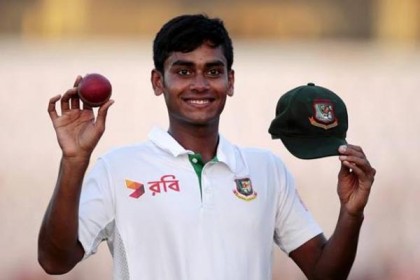 মিরাজকে আইসিসির অভিনন্দন