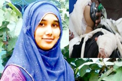 খাদিজার বাম হাত-মাথায় অস্ত্রোপচার সম্পন্ন