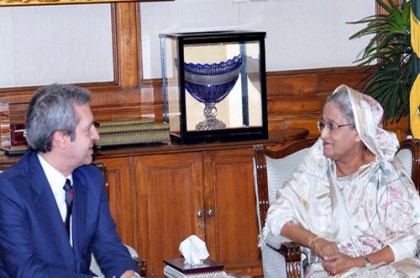 প্রধানমন্ত্রীর সঙ্গে ইতালির উপপররাষ্ট্রমন্ত্রীর সাক্ষাৎ