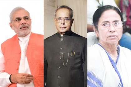 মোদীর বিরুদ্ধে প্রণবের কাছে নালিশ মমতার!