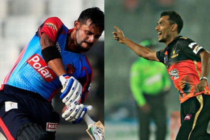 রানে শীর্ষে শাহরিয়ার নাফিস, উইকেটে শফিউল