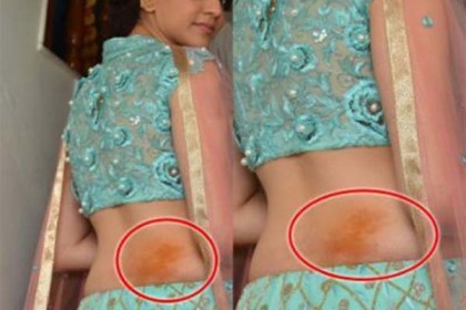 কাজলের কোমরে কামড়ের দাগ ভাইরাল!