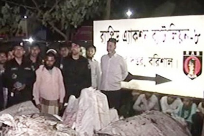 বরিশালে ৮০ মণ জাটকাসহ ব্যবসায়ী আটক
