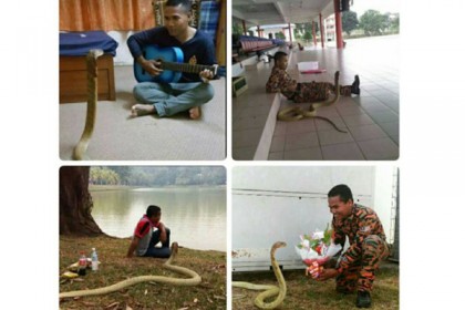 ‘সাপকে বিয়ে করার খবর সত্য নয়’