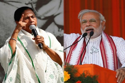 মোদিকে স্বৈরাচারী আখ্যা মমতার