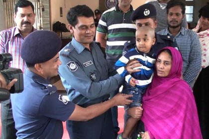 অপহরণের ২৯ দিন পর শিশু উদ্ধার, আটক ২

