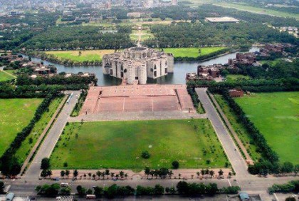 জাতীয় সংসদ ভবনের মূল নকশা ঢাকায়