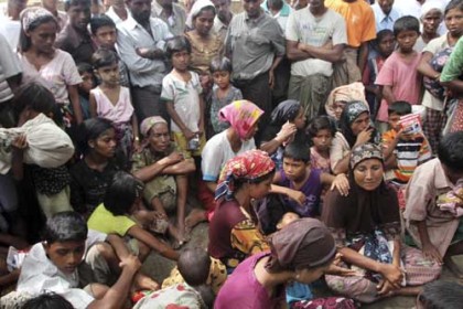 এবার কাশ্মীরে ঘর গড়ছেন রোহিঙ্গারা