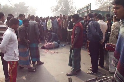 ঝিনাইদহে লরি চাপায় বাইসাইকেল আরোহী নিহত
