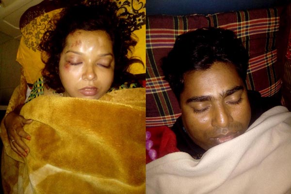 সাতক্ষীরায় সড়ক দুর্ঘটনায় সাংবাদিক দম্পতি গুরুতর আহত