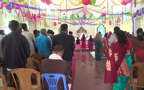 পটুয়াখালীতে খ্রিস্টান ধর্মাবলম্বীদের বড়দিন উদযাপন