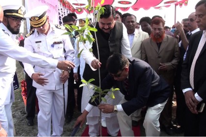 পায়রা বন্দর সংযোগ সড়কের নির্মাণ কাজ উদ্বোধন