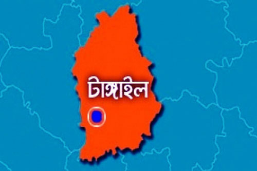 সমাবেশের অনুমতি না দেয়ায় টাঙ্গাইল বিএনপি'র বিক্ষোভ