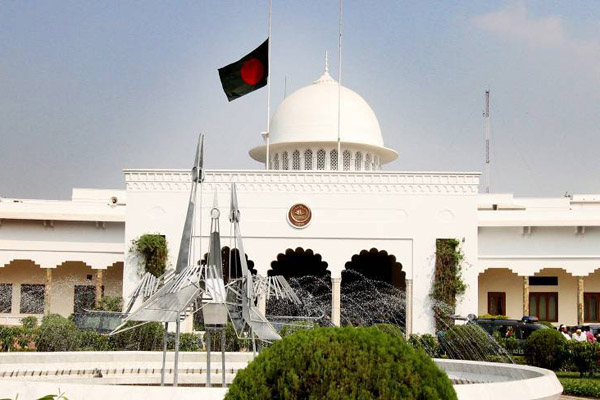 শেখ হাসিনার নেতৃত্বে বঙ্গভবনে আওয়ামী লীগ