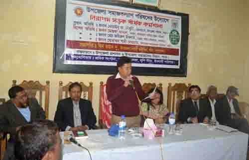 লামায় নিরাপদ সড়ক শীর্ষক প্রশিক্ষণ কর্মশালা