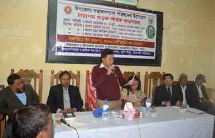লামায় নিরাপদ সড়ক শীর্ষক প্রশিক্ষণ কর্মশালা
