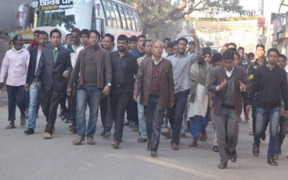 বৃহস্পতিবার ফুলবাড়ীয়ায় আধাবেলা হরতাল