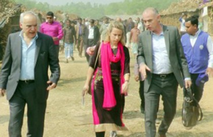 রোহিঙ্গা পরিস্থিতি পর্যবেক্ষণ আনান কমিশনের ৩ সদস্য টেকনাফে