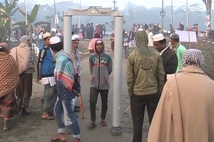 পটুয়াখালীতে শুরু হয়েছে ইজতেমা