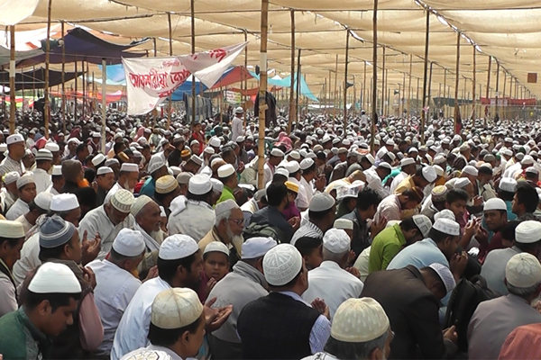 ঝালকাঠিতে শেষ হল ৩ দিনের জেলা ইজতেমা