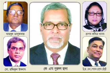 নুরুল হুদা কমিশনের শপথ ১৫ ফেব্রুয়ারি