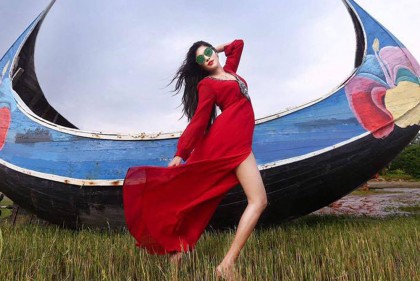 নিউ ইয়র্ক ফ্যাশন উইকে পিয়া