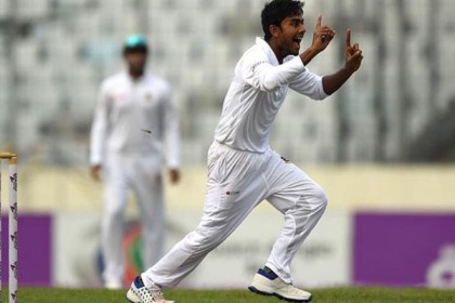 ১৭৮ রানের প্রতিরোধ ভাঙলেন মিরাজ