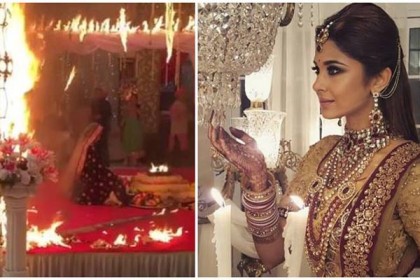 'বেহাদ'র সেটে আগুন, জেনিফারকে বাঁচালেন কুশল 