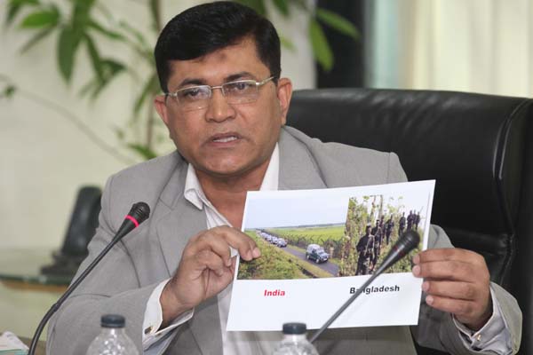 'মাদক পাচার রোধে বর্ডার রোড দরকার'