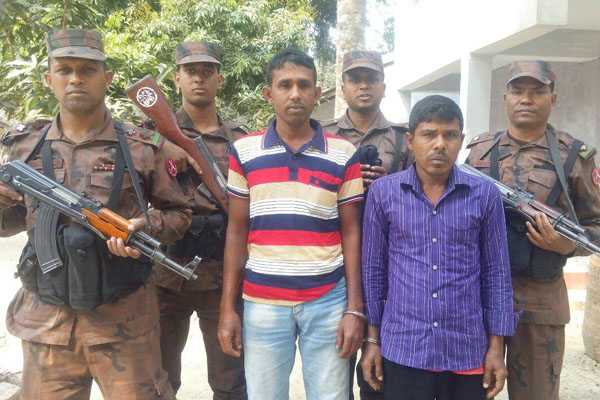 ভারতে অনুপ্রবেশের সময় দুই বাংলাদেশী আটক 

