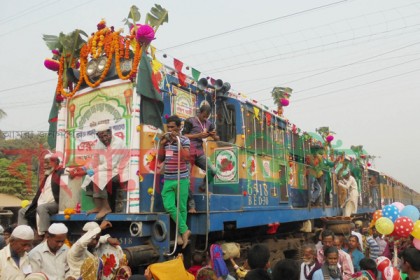 ২১শ’ ওরশযাত্রী নিয়ে বিশেষ ট্রেনের ভারত যাত্রা