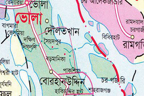 ভোলায় লঞ্চের ধাক্কায় কার্গো ডুবি, নিখোঁজ ১