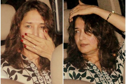 মেকআপবিহীন চেহারা দেখাতে লজ্জা পেলেন মাধুরী
