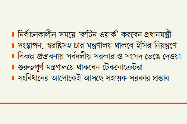 শেখ হাসিনার অধীনেই ভোট প্রস্তাব দেবে বিএনপি