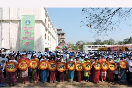 ৩৫ বছরে পদার্পন উপলক্ষে মাগুরা আদর্শ কলেজে বর্ণাঢ্য আয়োজন