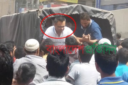 রাজধানীর মালিবাগে পুলিশের কাছ থেকে আসামি ছিনতাই (ভিডিও)