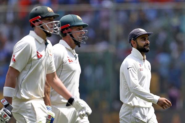 দিন শেষে এগিয়ে অস্ট্রেলিয়া